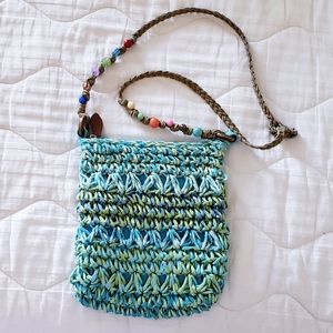 Kelly & Katie  Women's Straw Crossbody Bag